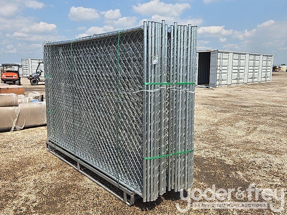 Unused 10' x 6' Chain Link Fence (20 of)
