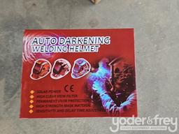 Unused Auto Darkening Welding Helmets