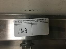 1 HOLE 1 DRAIN BOARD DELI SINK