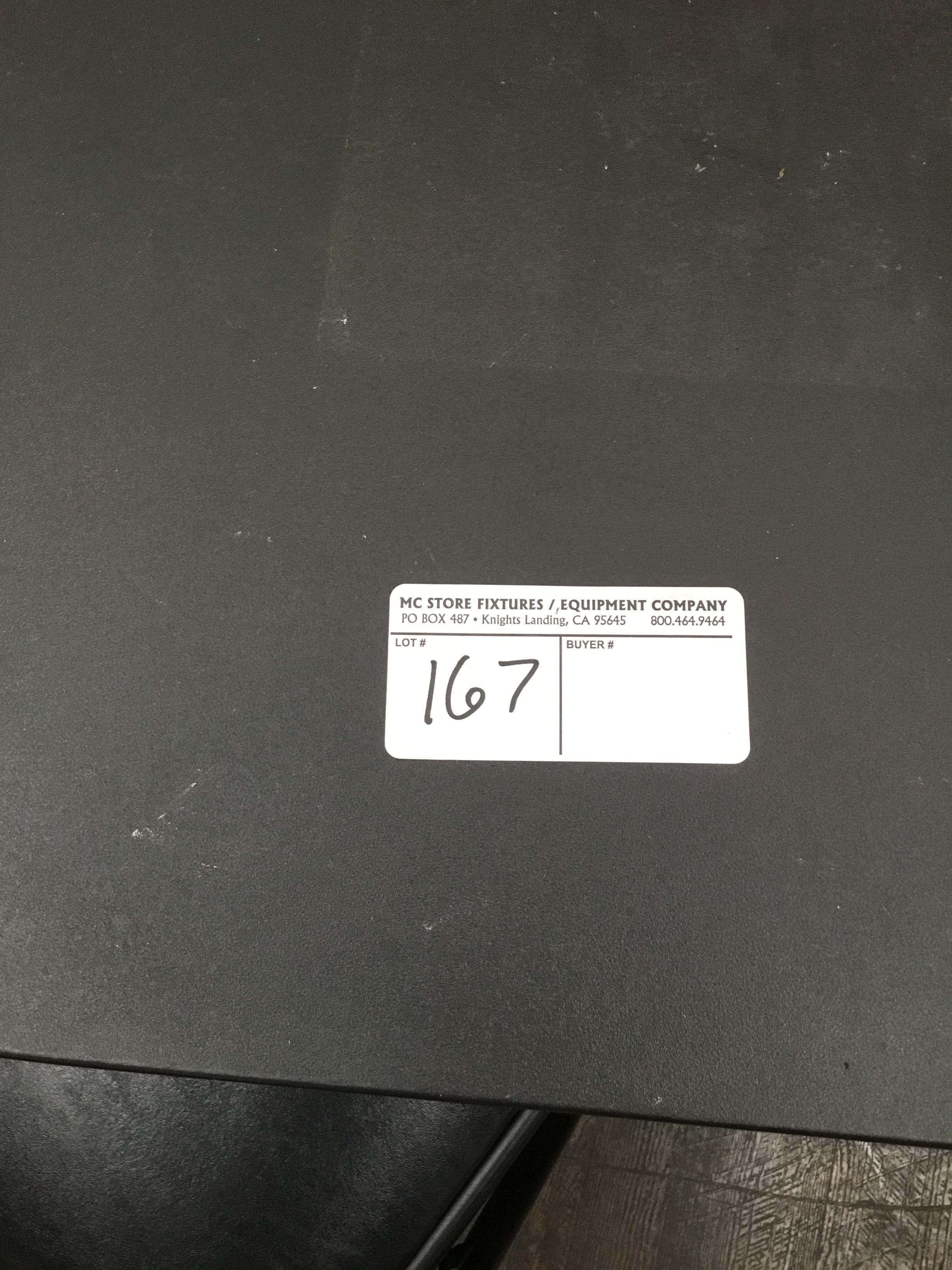 Plastic folding table