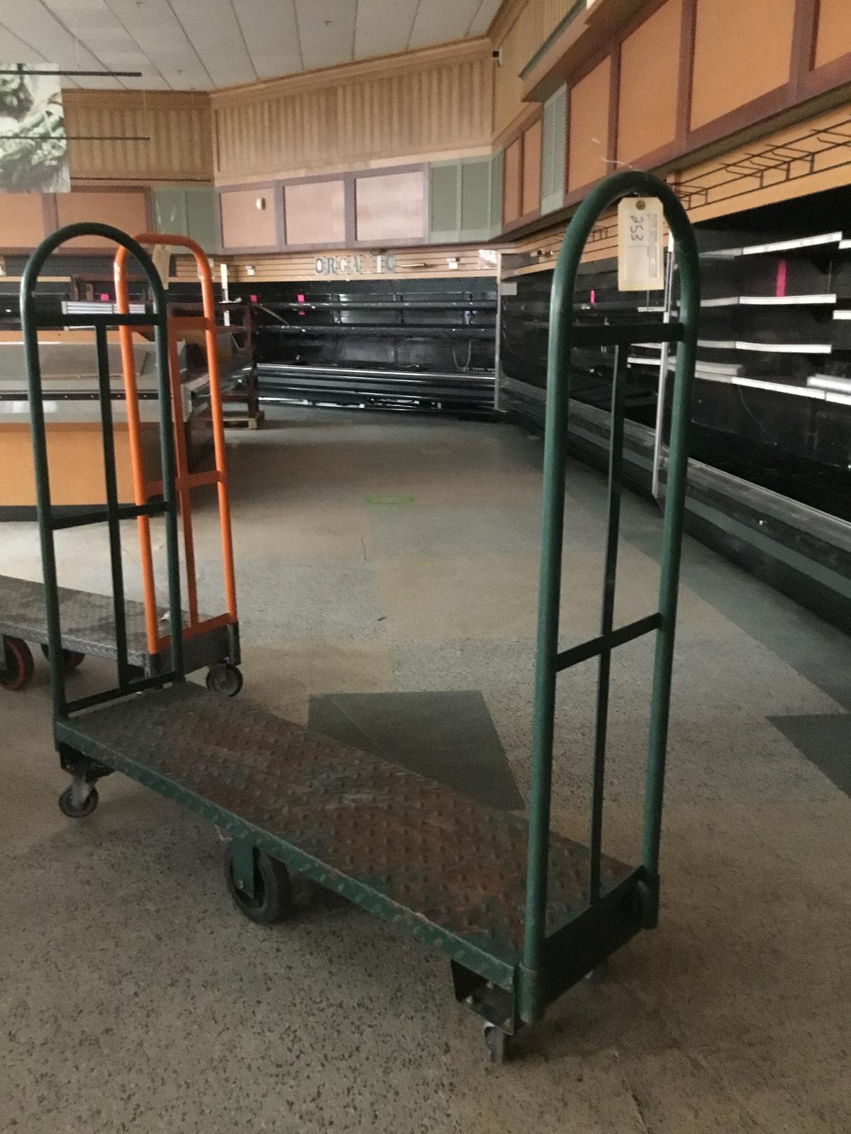 6 wheel stocking cart