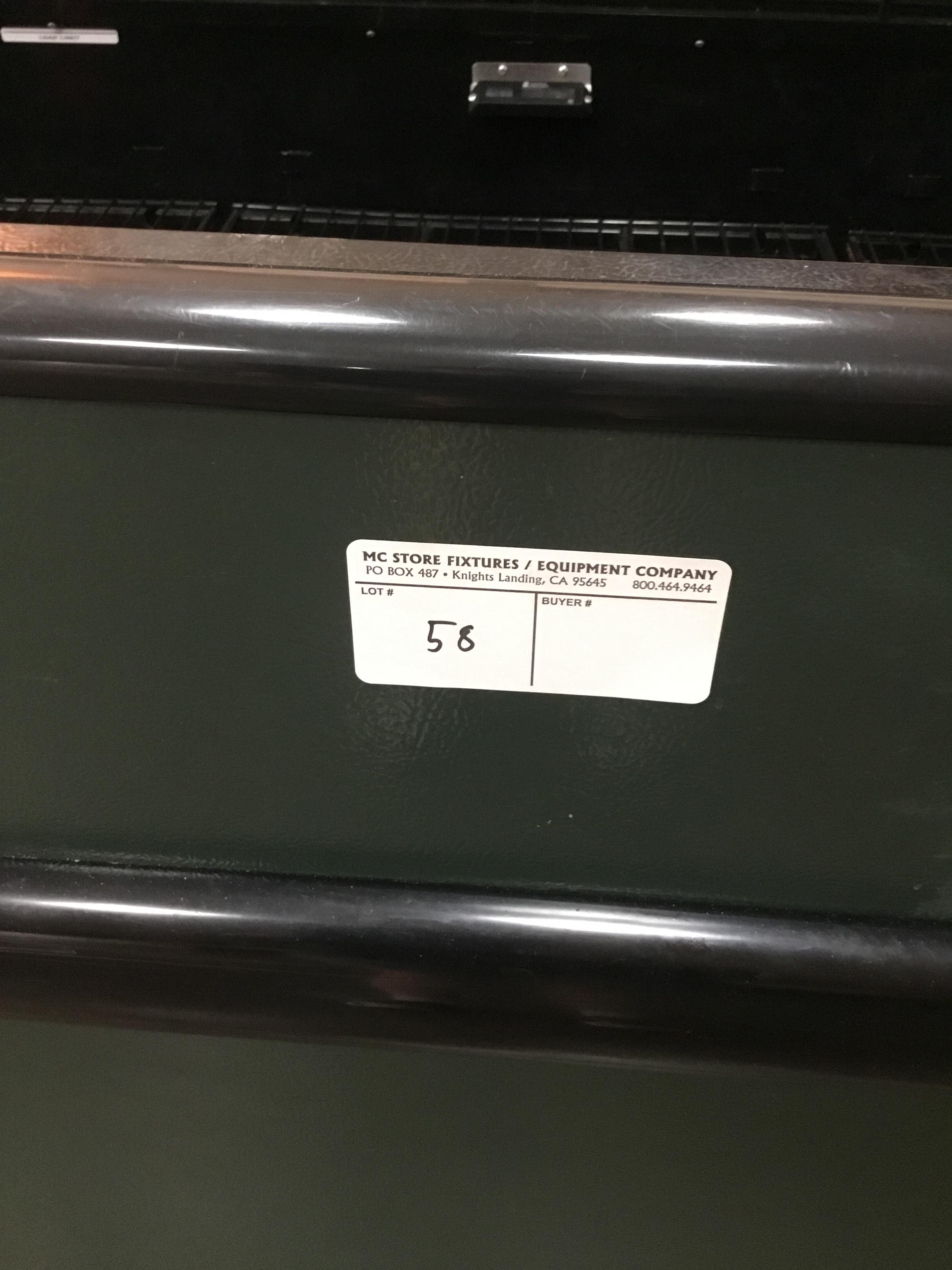 12' Island freezer