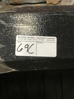 6' 2014 HUSSMAN ISLAND FREEZER WITH SUPER STRUCTURE MODEL# SW-6G NSF