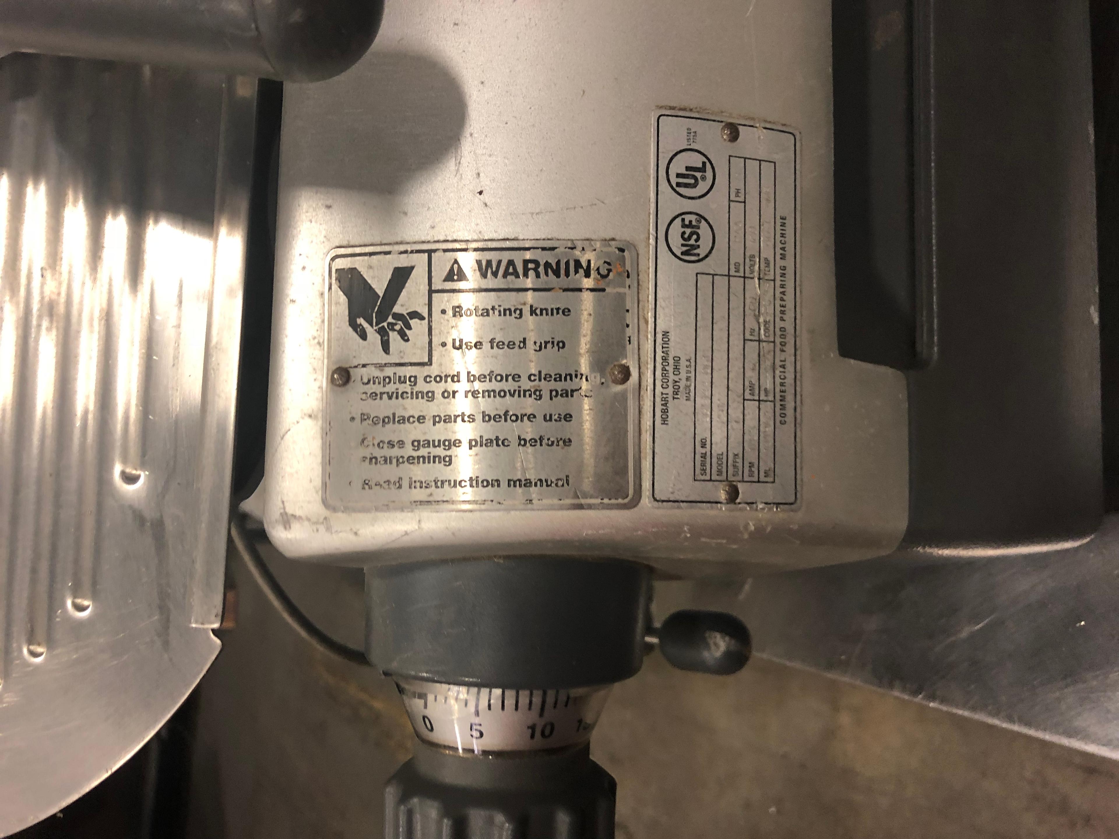 HOBART AUTOMATIC SLICER