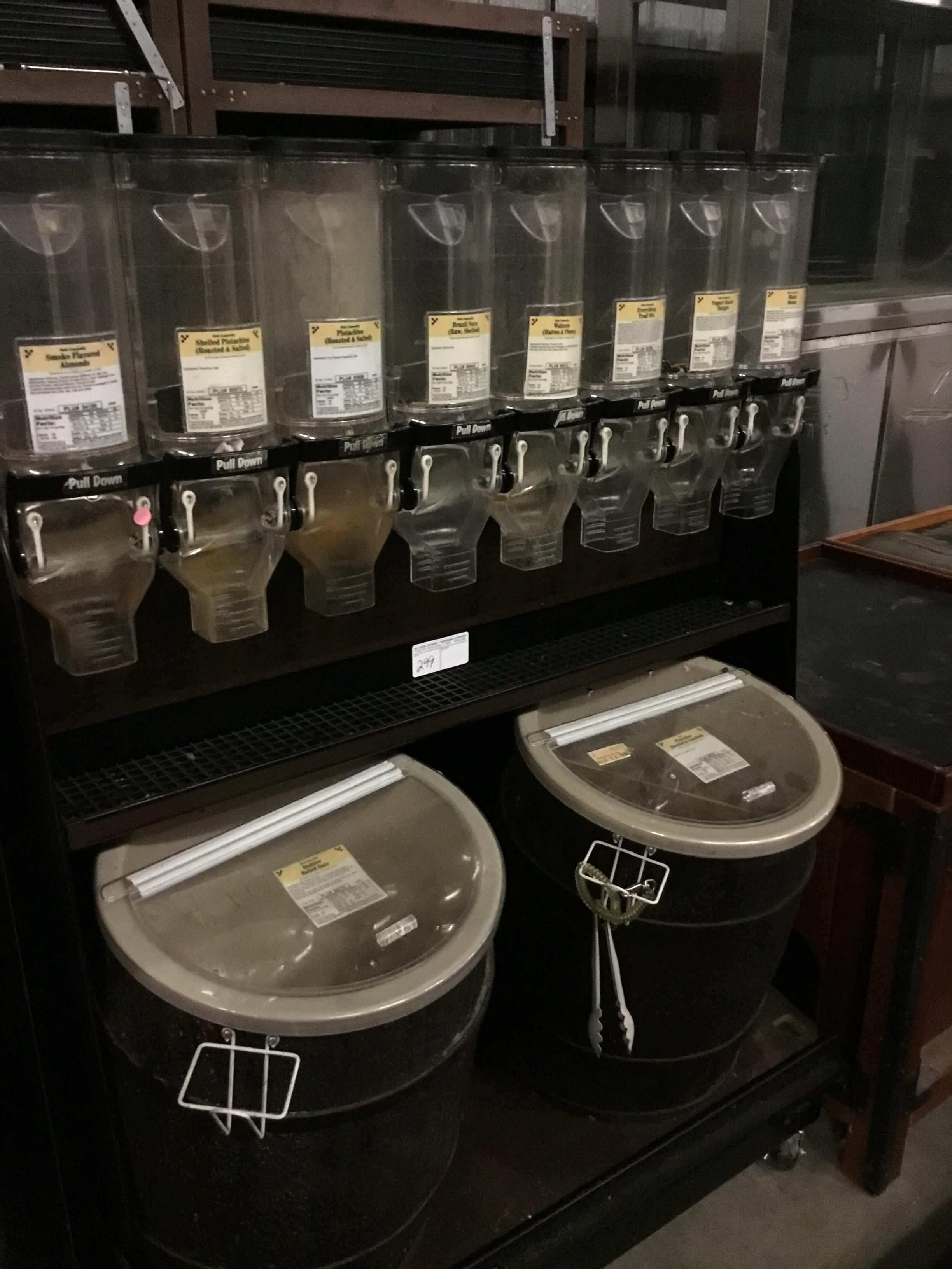 4' ROLLING BULK FOOD DISPLAY