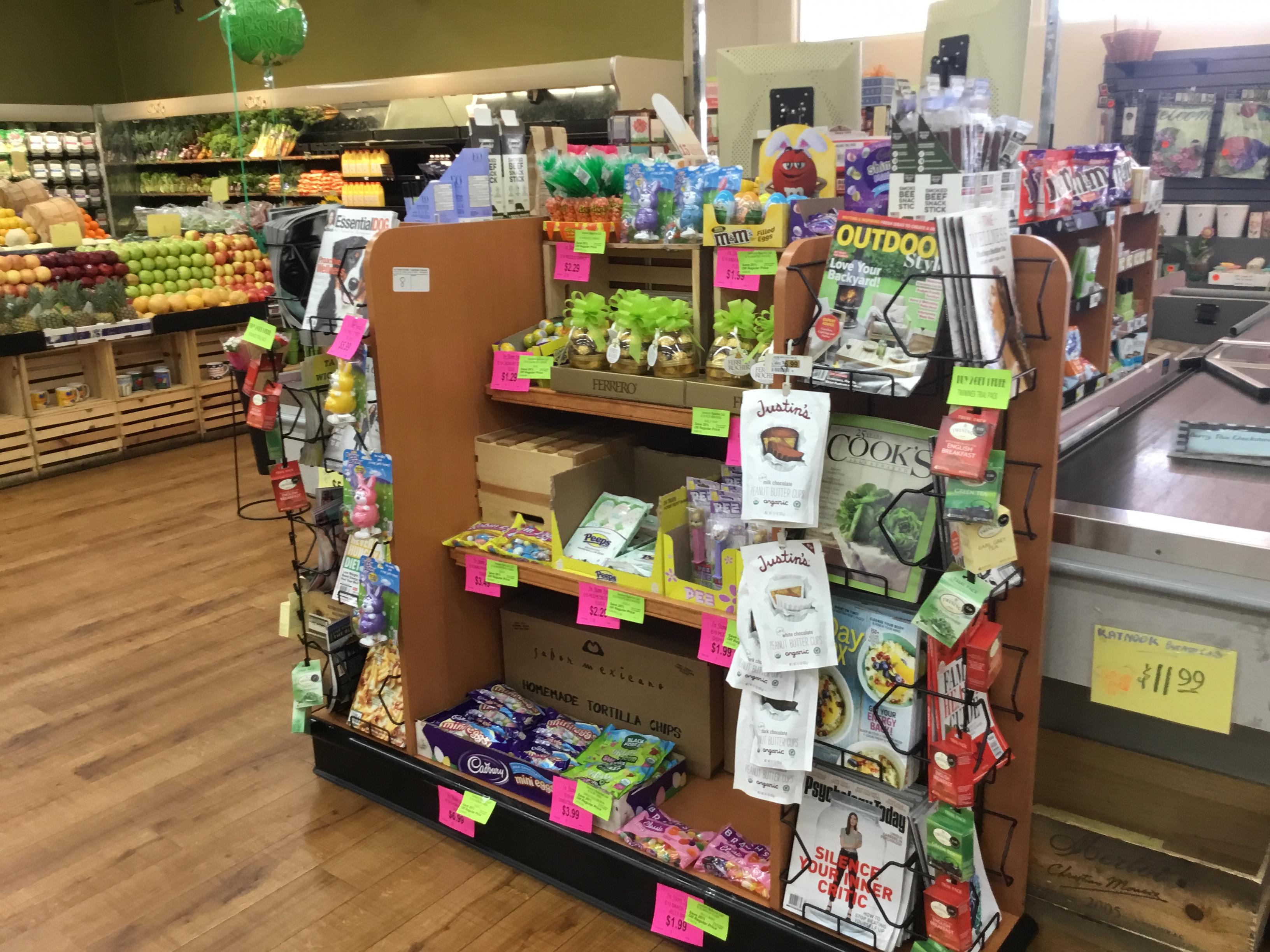5' CANDY/MAGAZINE RACK