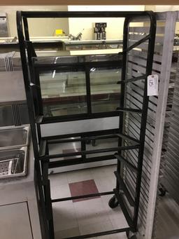 BLACK BAKERY CART