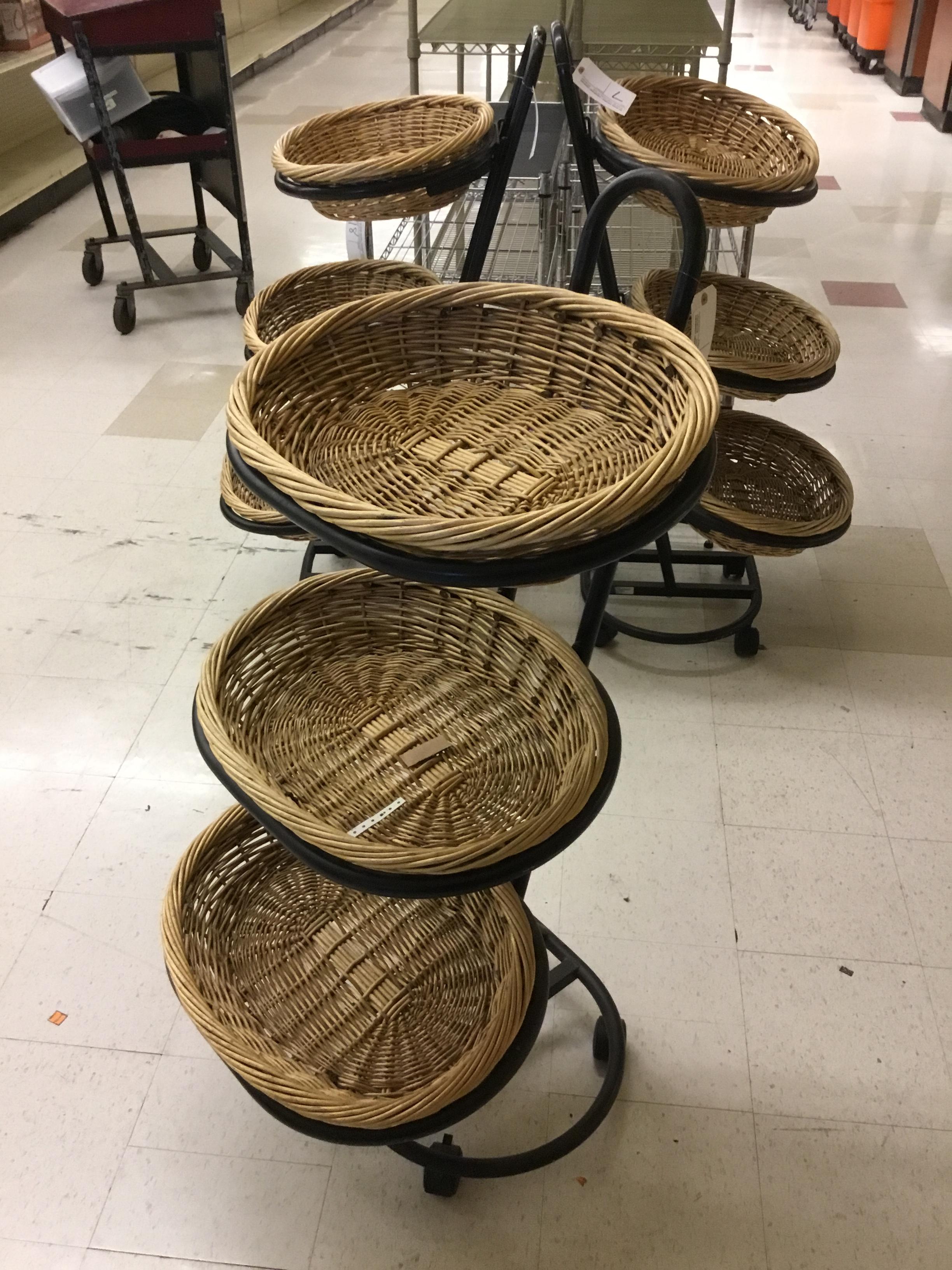 3 TIER PRODUCE DISPLAY