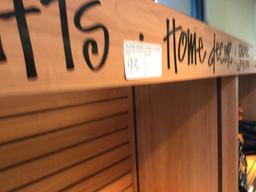 14' HOME DÃ‰COR WOOD DISPLAY