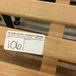 4' x4' Produce tilt racks