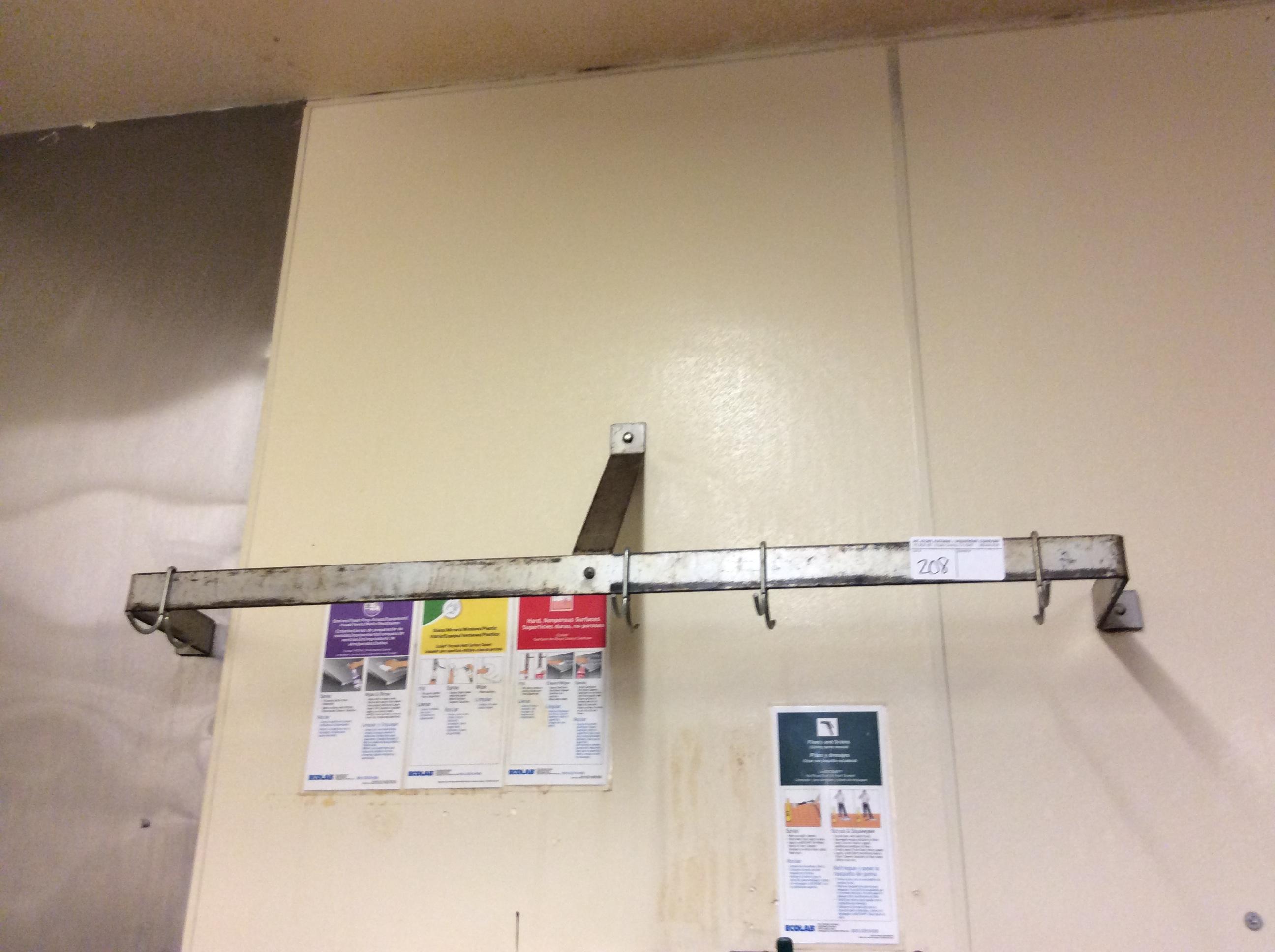 Overhead pot hanger