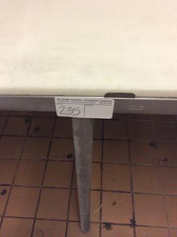 10' poly top table