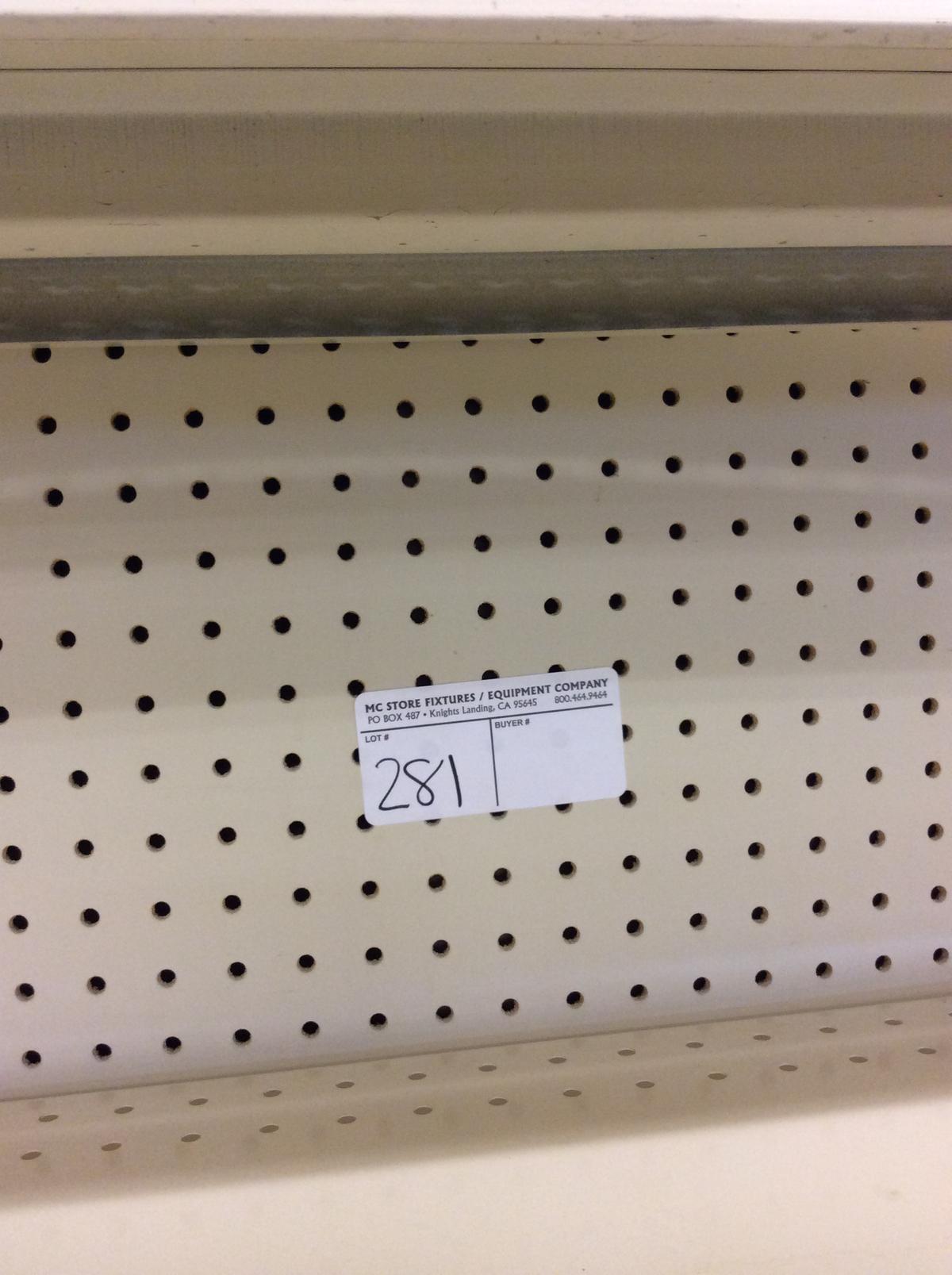 4' Endcap display with shelves