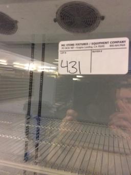 ZeroZone 3 glass door cooler self contained