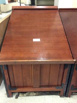 3' wide 4' tall wood produce box
