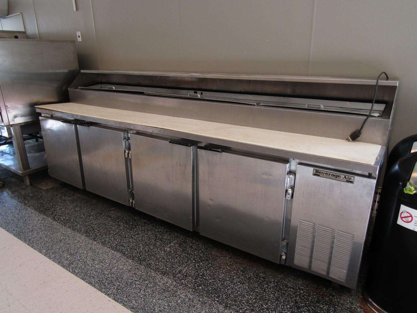 10' BEVERAGE-AIR/REFIRGERATED SANDWHICH PREP