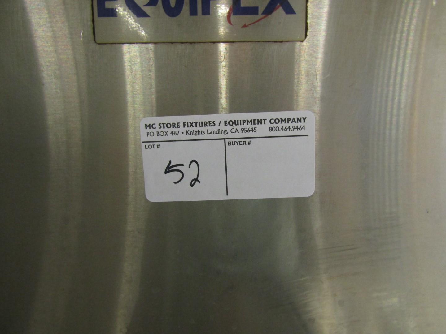 EQIUPEX TABLE TOP VENTLESS HOOD