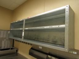 8' BAKERY INGREDIENT WALL SHELF
