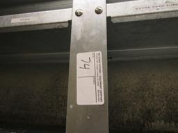 8' BAKERY INGREDIENT WALL SHELF
