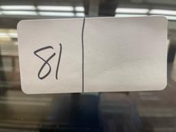 8' Marc curved glass service meat case