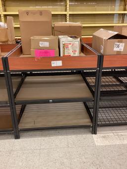 3'X3' 4 SHELF DISPLAY BIN