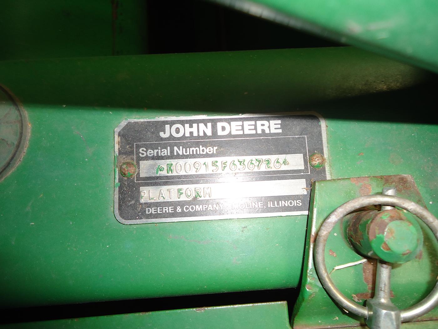 JD 915 flexhead, w/Crary Sickle, H00915F636726