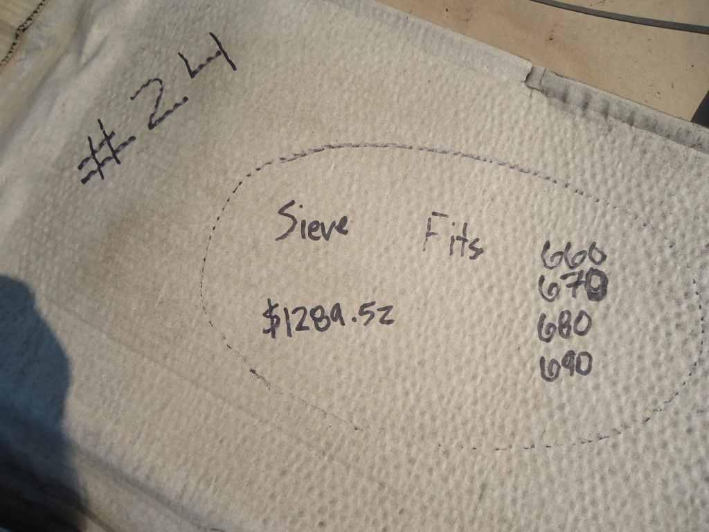 JD S600 Series Sieves