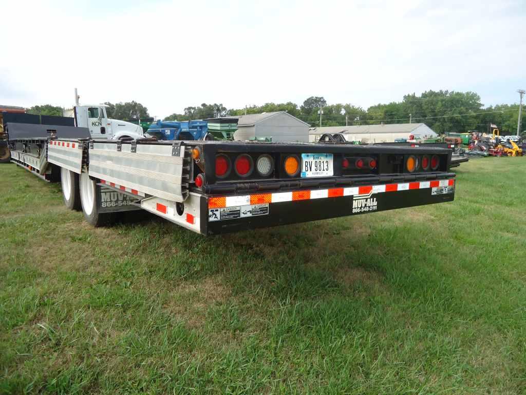 Muv-All flatbed semi trailer