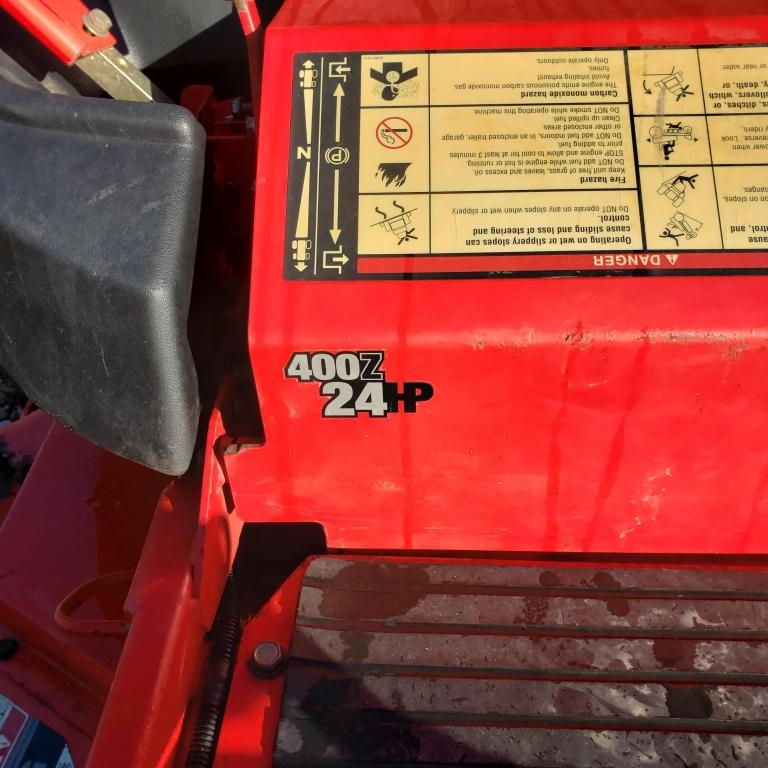 2008 Snapper 400Z Zero Turn Mower