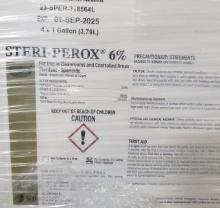 Steri-Perox Bottles - 41 Boxes Approx.
