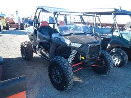 2017 POLARIS RANGER 1000 SIDE BY SIDE ATV, 240 MILES  SOUND BAR, ROOF, WIND