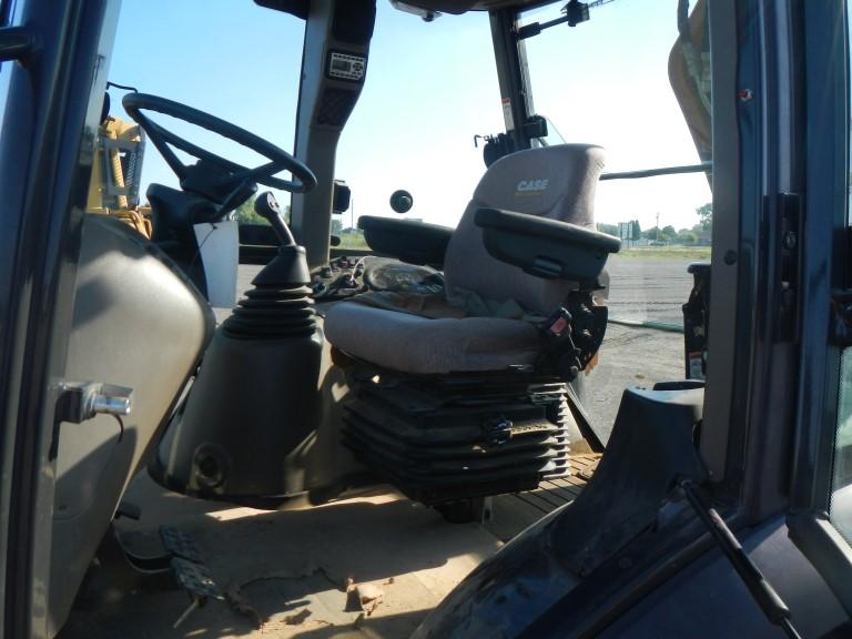 CASE 580 SUPER N LOADER BACKHOE, 507 hrs,  ENCLOSED CAB, AC, EXTENDAHOE, 4X