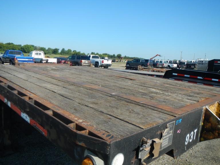 2009 ATOKA DROP DECK TRAILER,  TRI AXLE, ROLLING TAIL, 4-AIR LIFT ROLLERS,