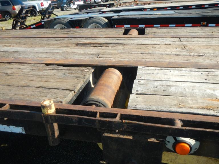 2009 ATOKA DROP DECK TRAILER,  TRI AXLE, ROLLING TAIL, 4-AIR LIFT ROLLERS,