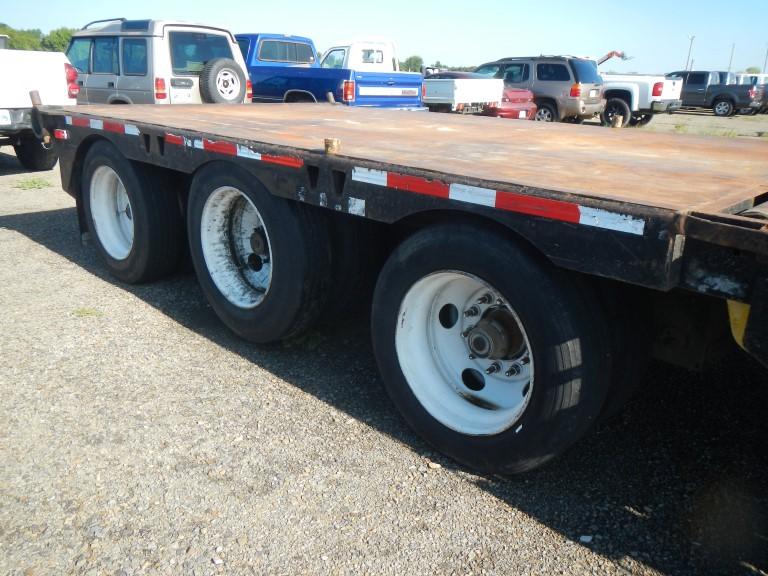 2009 ATOKA DROP DECK TRAILER,  TRI AXLE, ROLLING TAIL, 4-AIR LIFT ROLLERS,