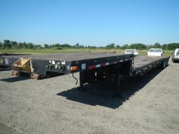 2009 ATOKA DROP DECK TRAILER,  TRI AXLE, ROLLING TAIL, 4-AIR LIFT ROLLERS,