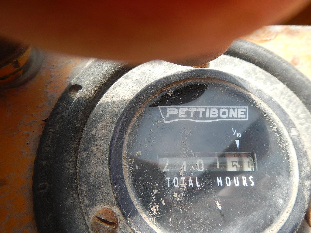 PETTIBONE 441-B SPEED SWING,  HYRAIL, GM / DETROIT DIESEL, WITH BUCKET, FOR