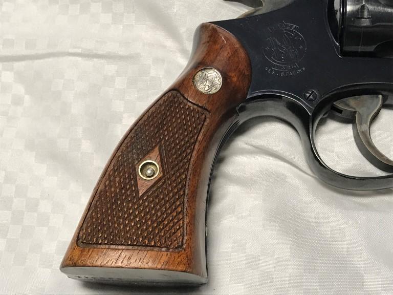 Smith & Wesson Mdl 17 K22 Masterpiece .22 Double Action Revolver – Excellen