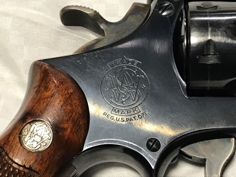 Smith & Wesson Mdl 17 K22 Masterpiece .22 Double Action Revolver – Excellen