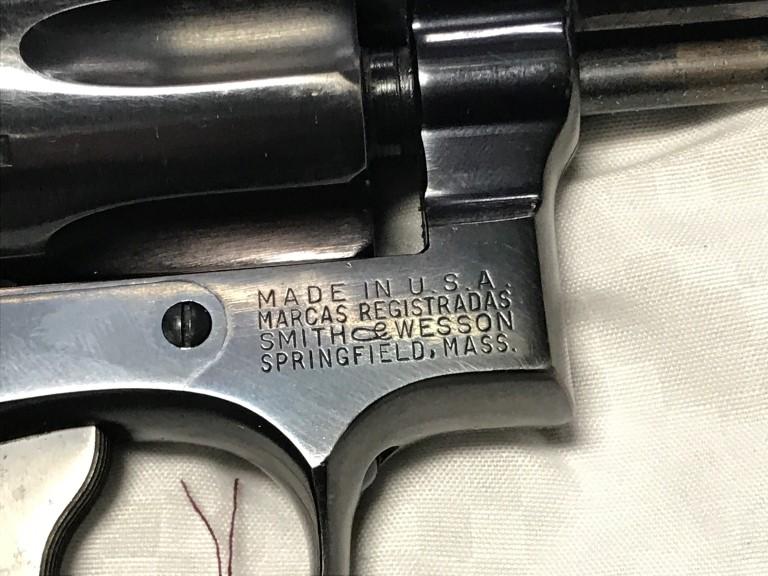 Smith & Wesson Mdl 17 K22 Masterpiece .22 Double Action Revolver – Excellen