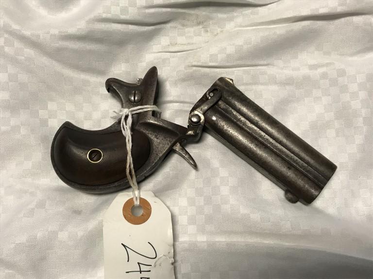 Remington Double Derringer .41 Rimfire Pistol (Third Style) - S# N/A     -2