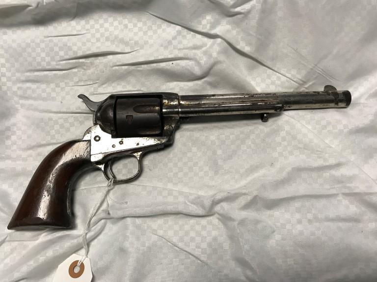 Colt .45 Single Action Army Revolver  “Colt Peacemaker”  With Certification