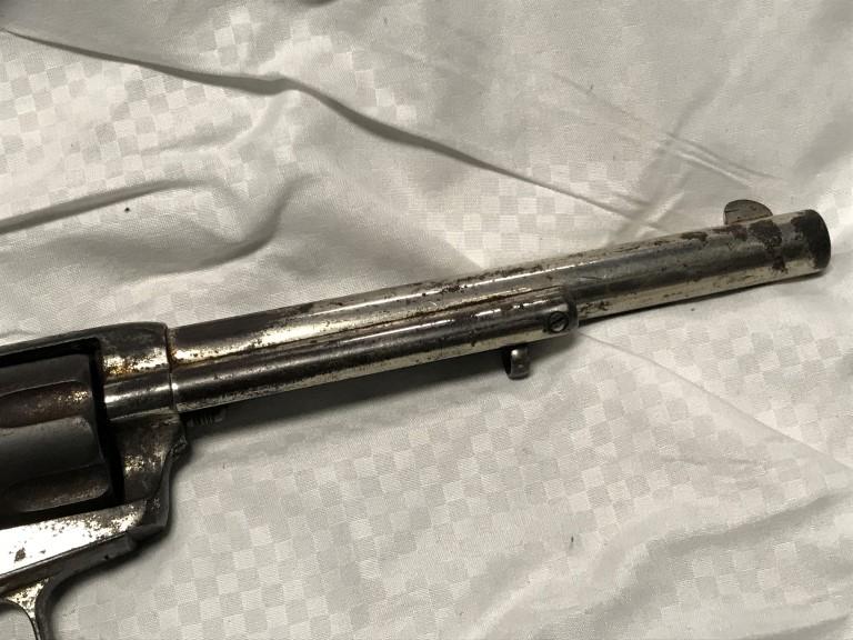 Colt .45 Single Action Army Revolver  “Colt Peacemaker”  With Certification