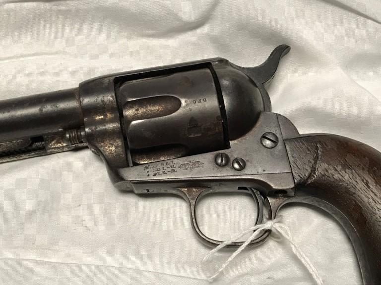 Colt .45 Single Action Army Revolver  “Colt Peacemaker”  With Certification