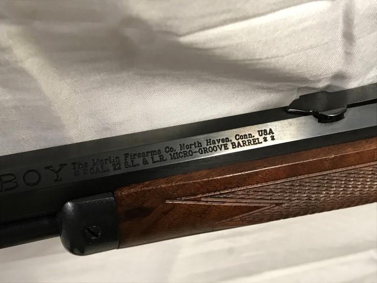 Marlin 1897 Cowboy .22 Lever Action Rifle – NIB, NBF, S#00132255        -55