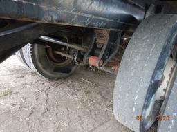 2000 SEI DUMP PUP TRAILER,  12', SPRING SUSPENSION, 24.5 HUB PILOT WHEELS,