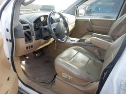 2005 NISSAN ARMADA SUV, 168,880+ mi,  4 X 4, V8 GAS, AUTOMATIC, PS, AC, SUN