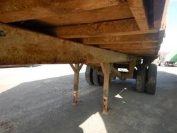 1995 DUMPRITE END DUMP TRAILER,  TANDEM AXLE, SPRING RIDE, LO-PRO 24.5 TIRE