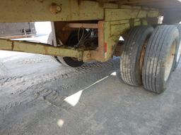1995 DUMPRITE END DUMP TRAILER,  TANDEM AXLE, SPRING RIDE, LO-PRO 24.5 TIRE