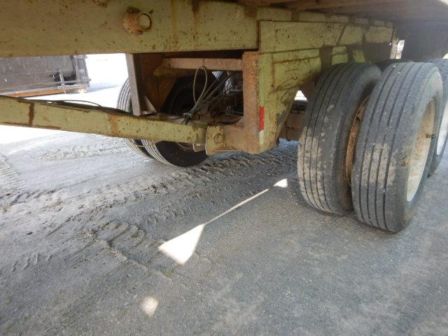 1995 DUMPRITE END DUMP TRAILER,  TANDEM AXLE, SPRING RIDE, LO-PRO 24.5 TIRE